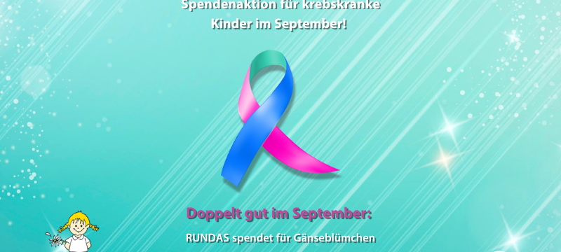 Spendenaktion für krebskranke Kinder